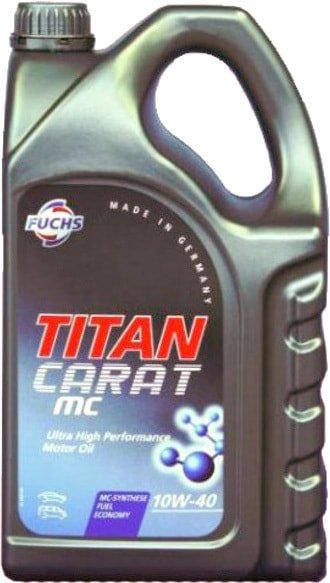 

Моторное масло Fuchs Titan SYN MC (Carat) 10W-40 4л