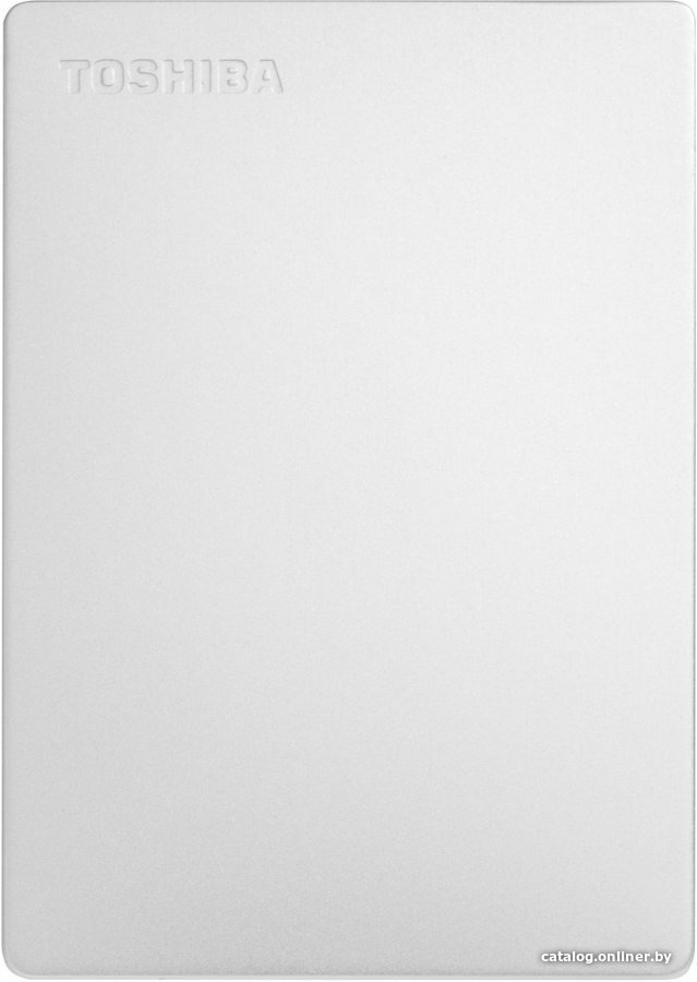 Внешний накопитель Toshiba Canvio Slim HDTD310ES3DA 1TB (серебристый)