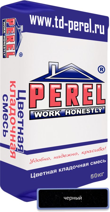 

Кладочный состав для кирпича и камня Perel SL 0065 (50 кг, черный)