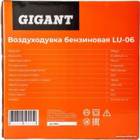Ранцевая воздуходувка Gigant LU-06