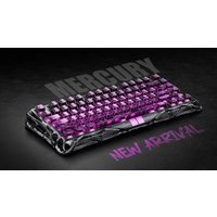 Клавиатура Gravastar Mercury V75 Lite Transparent Black (GravaStar Magnetic Blackcore)