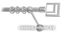 

Карниз для штор Lm Decor Квадро 179 1р витой (сатин, 2.8м)