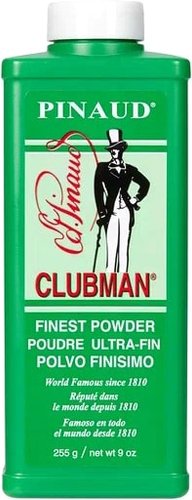 Тальк для бороды Clubman Супер-легкий Finest Powder Ultra-Fin 255г