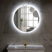  Пекам Зеркало Ring Fly 90x90 RingFly-90x90B (с подсветкой и бесконтактным сенсором)