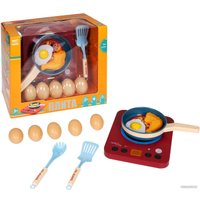 Плита игрушечная Bondibon Кухня и чистота со сковородой ВВ5382