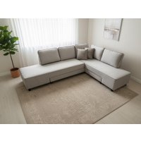 Угловой диван ПетраМебель Оскар Комфорт (бежевый)