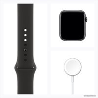 Умные часы Apple Watch Series 6 44 мм (алюминий серый космос/черный)