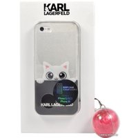 Чехол для телефона Lagerfeld K-Peek A Boo для iPhone 5/5S/SE [KLHCPSETRGPABPI]