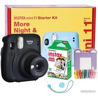 Фотоаппарат Fujifilm Instax Mini 11 Starter Kit (темно-серый)