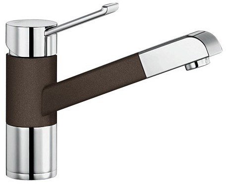 

Смеситель Blanco Zenos-S Silgranit (хром/кофе) [517827]