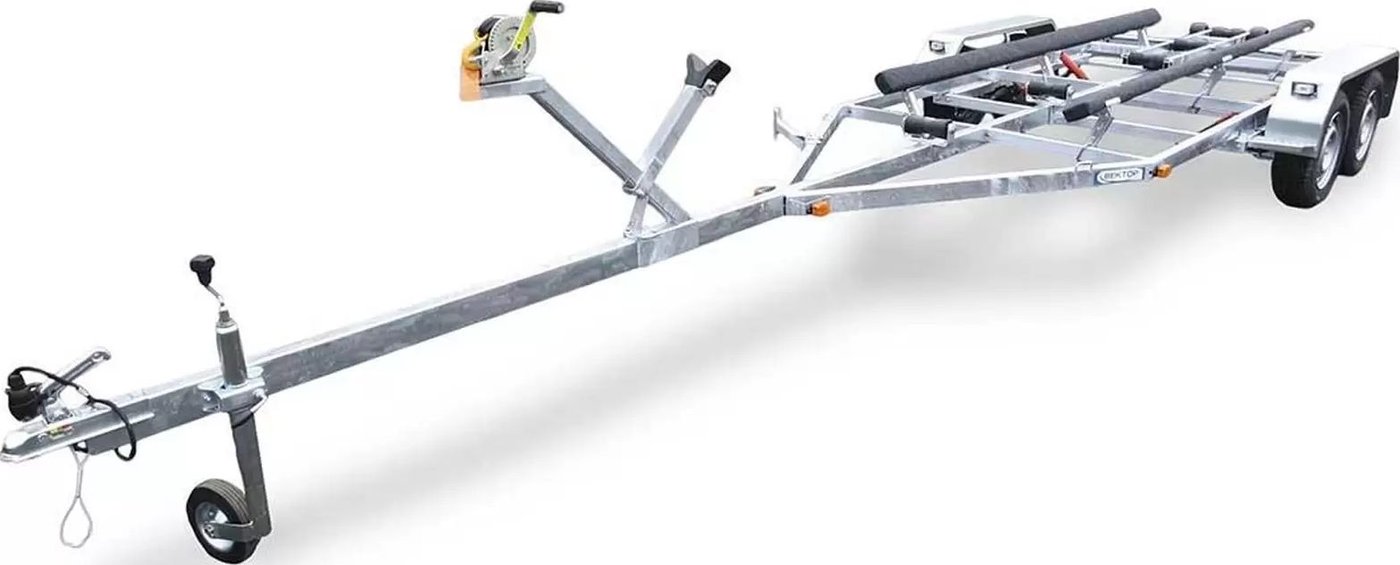 

Двухосный прицеп Вектор ЛАВ 81014В двухосный (ложементы L-6610)