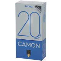 Смартфон Tecno Camon 20 Premier 5G 8GB/512GB + Tecno TWS Earphone BD03 (черный небосвод)