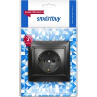 Розетка SmartBuy Венера SBE-01b-16-S1-Z-c