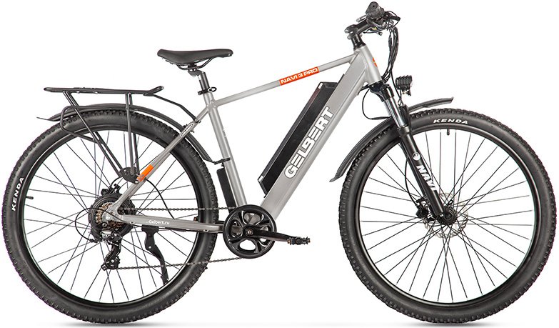 

Электровелосипед Gelbert Navi 3 Pro (серый)