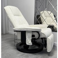 Массажное кресло Calviano 21 (бежевый плюш)