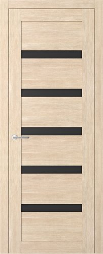 Межкомнатная дверь Favorite FV-05 70x200 (капучино, стекло графит)