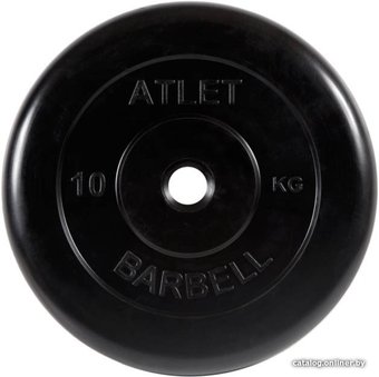 Диск MB Barbell Атлет 26 мм (1x10 кг)