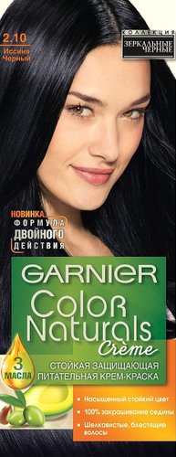 Крем-краска для волос Garnier Color Naturals 2.10 иссиня черный