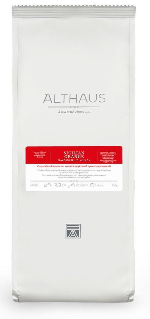 

Фруктовый чай Althaus Сицилийский Апельсин 250 гр