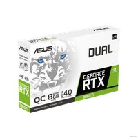 Видеокарта ASUS Dual GeForce RTX 3060 Ti White OC Edition 8GB GDDR6X DUAL-RTX3060TI-O8GD6X-WHITE