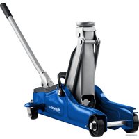 Подкатной домкрат Зубр Профи 43056-2-К 2т