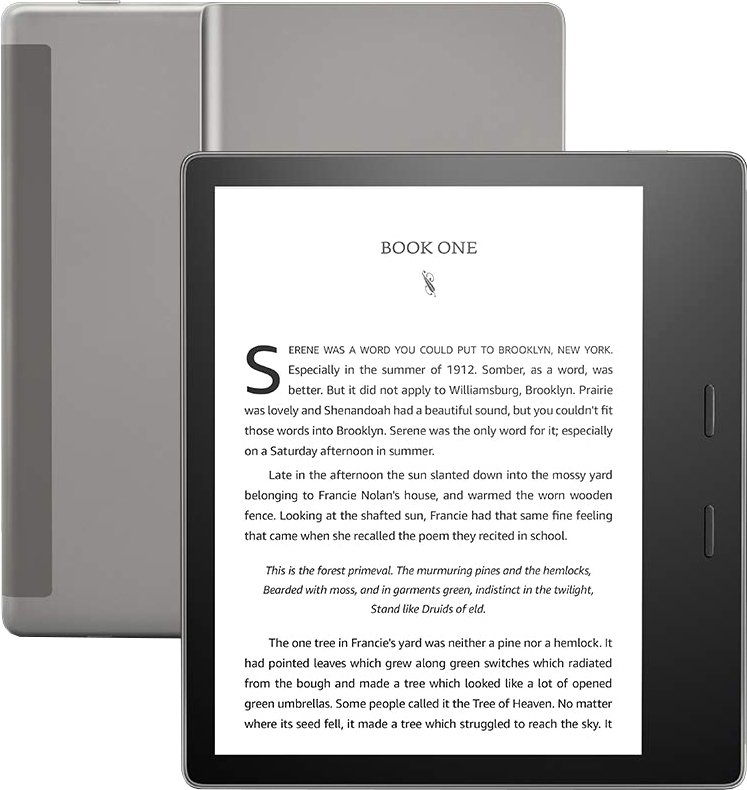 

Электронная книга Amazon Kindle Oasis 2019 32GB (серый)