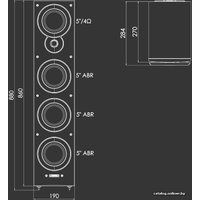 Напольная акустика Mission VX-3