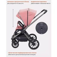 Универсальная коляска Rant Falcon RA098 (3 в 1, розовый)