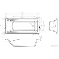 Ванна Lavinia Boho One 170x75 37010075