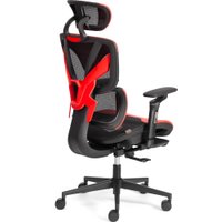 Офисное кресло TetChair KingCobra искусственная кожа/сетка (черный/красный)