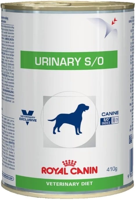 

Консервированный корм для собак Royal Canin Urinary S/O 0.41 кг