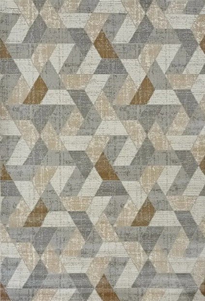 

Ковер для жилой комнаты Bossan Nizza 3885B-AGRI-CREAM (0.6x1.1)