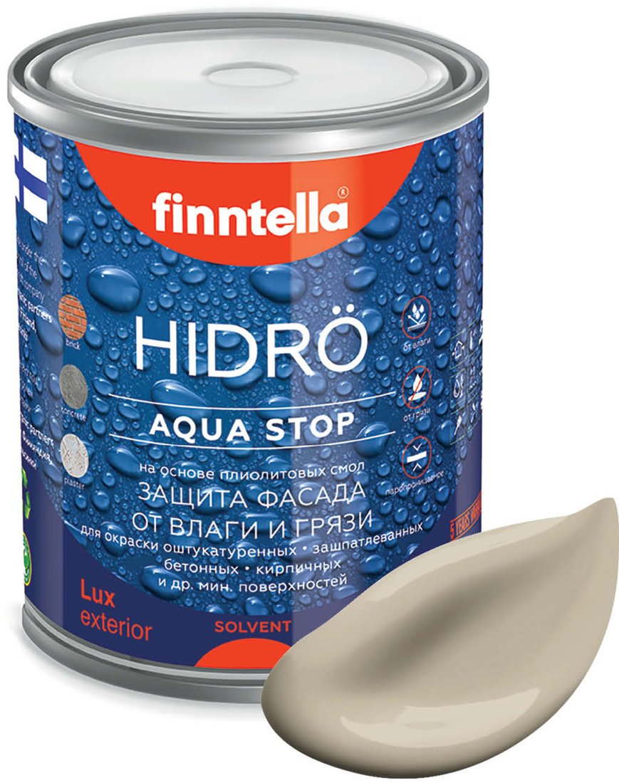 

Краска Finntella Hidro Norsunluu F-14-1-1-FL097 0.9 л (бежевый)