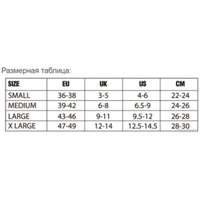 Носки DexShell Ultra Thin Crew DS683BLKXL (черный/голубой)