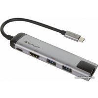 Док-станция Verbatim USB-C Multiport Hub 49141