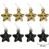 Елочная игрушка Золотая сказка 592183 (130 шт, красный/золотой/белый)