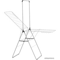 Сушилка для белья Brabantia Hangon 25 м с перекладиной 403545 (серый металлик)