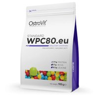 Протеин сывороточный (концентрат) OstroVit Standard WPC80.eu (900 г, жевательная резинка)
