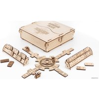 Сборная модель Eco-Wood-Art Геймсет домино Мексиканский поезд