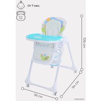 Высокий стульчик Rant Nature RH301 (nature blue)