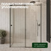 Душевой уголок Benetto BEN_501_BL_C 195x120x80