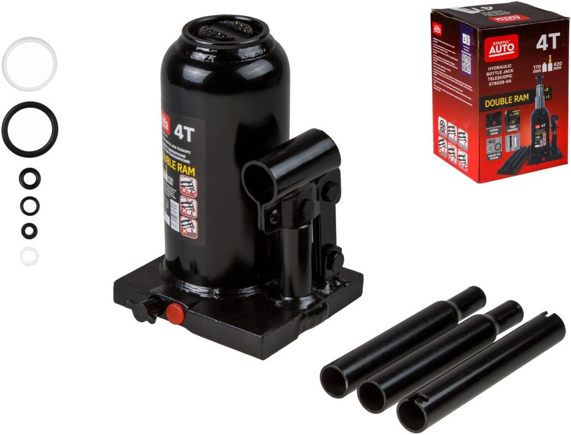 Бутылочный домкрат Startul Auto ST8026-04 4т