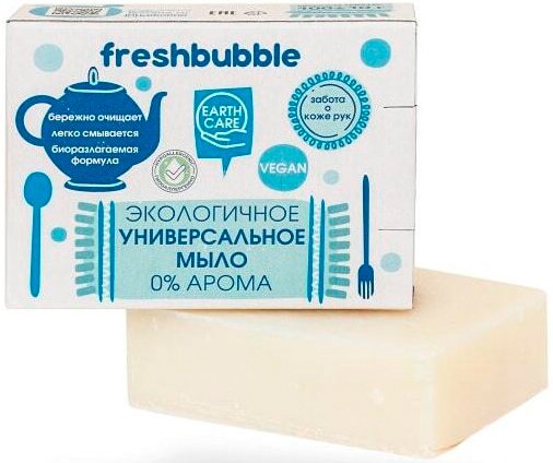 

Freshbubble Мыло твердое без аромата (100 г)