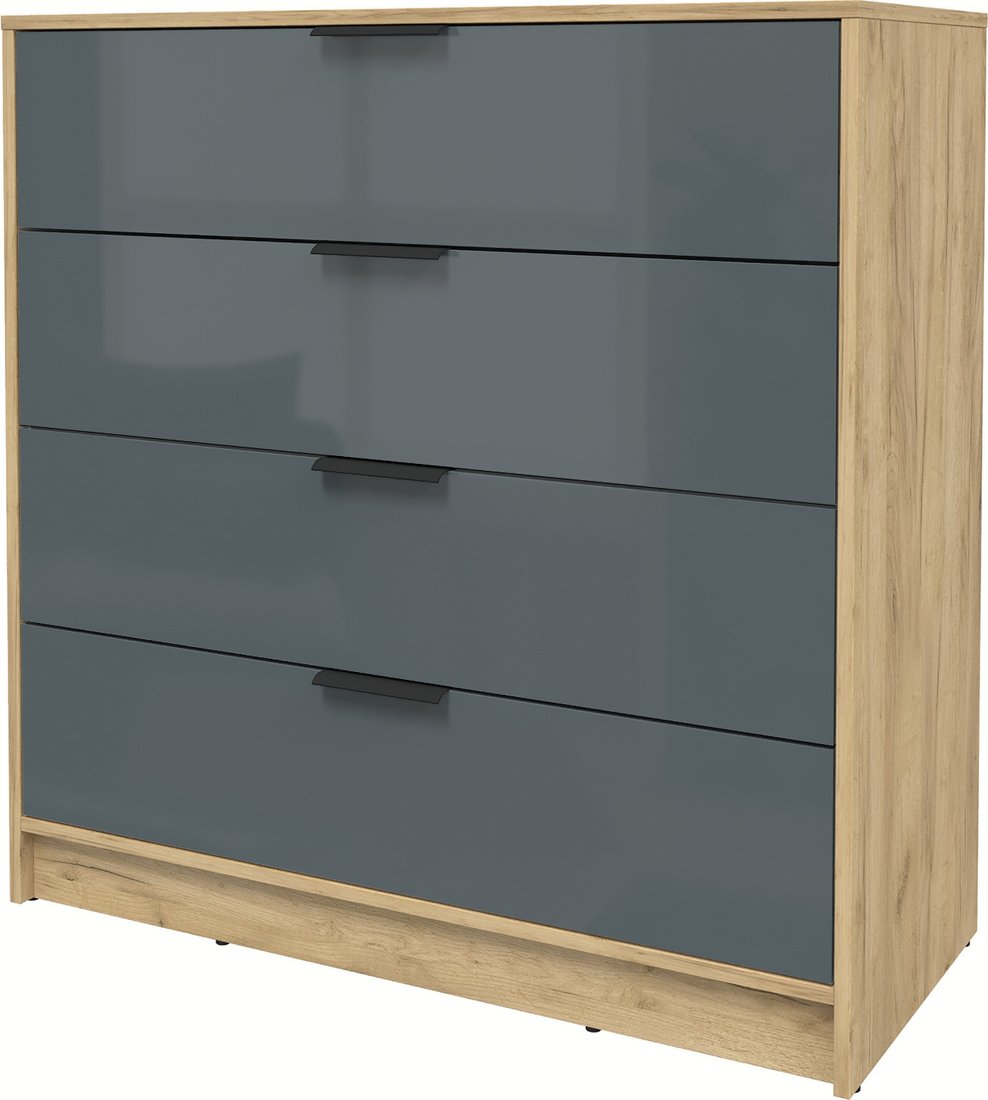 

Комод Интерлиния Концепт КТ-К100 Глосс (дуб золотой/асфальт глянец)