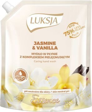 

Luksja Мыло жидкое Essence Жасмин и ваниль 900 мл (сменный блок)