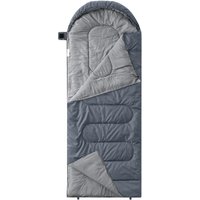 Спальный мешок RSP Outdoors Sleep 450 R RipStop 2024 (серый, 220x75см, молния справа)