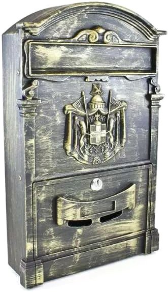 

Почтовый ящик Аллюр №4010В (старая бронза)