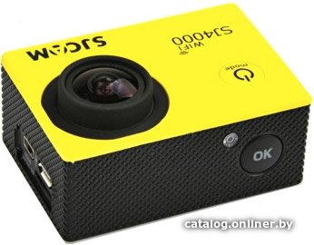 Экшен-камера SJCAM SJ4000 WiFi (желтый)