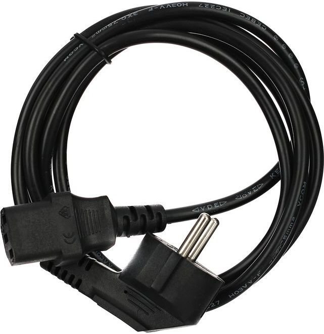 Кабель VCOM CE021-CU0.75-1.8M (1.8 м, черный)