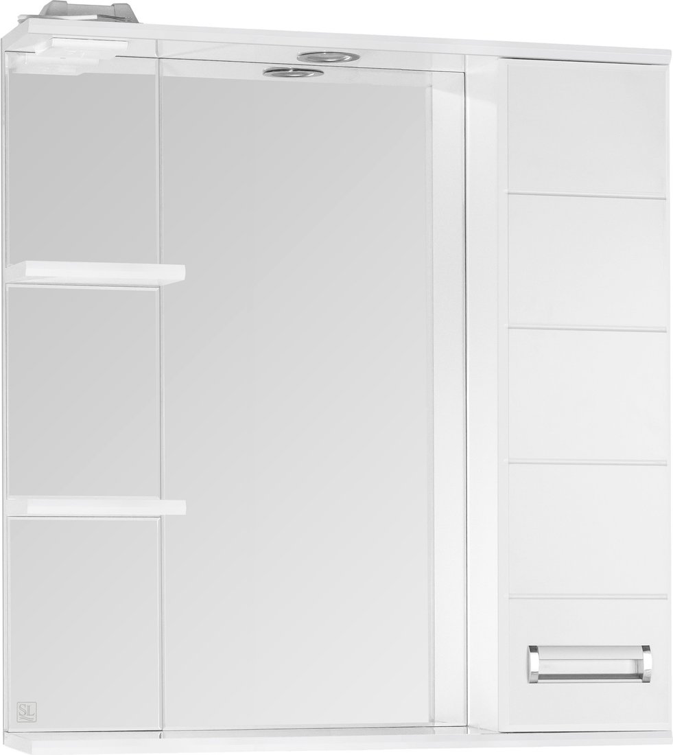 

Symbolite Шкаф с зеркалом для ванной Ирис 750/С